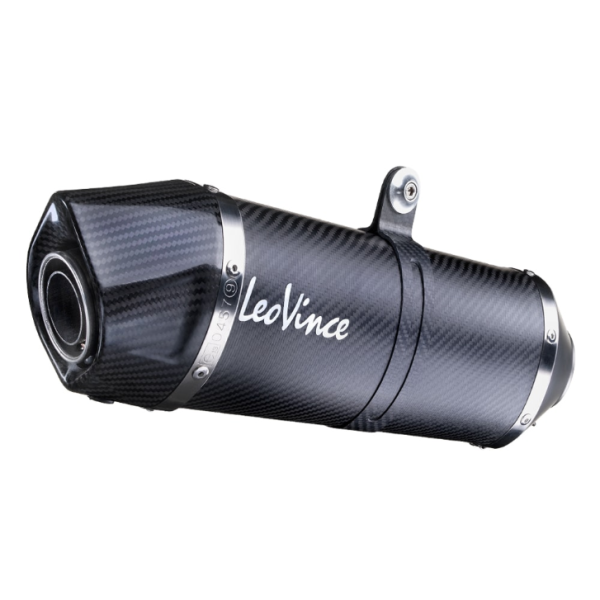 Sistema de escape LeoVince SBK LV One Evo 2, carbono para BMW F 800 GT (My.13-16) / F 800 R (My.09-16)