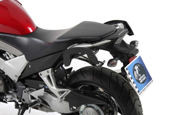 Soporte lateral C-Bow negro para Honda VFR 800 X Crossrunner (11-14) Hepco & Becker