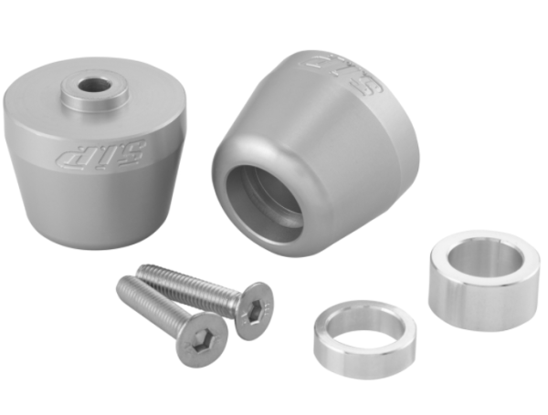 Contrapesos de manillar izquierda/derecha para Vespa Primavera/Sprint/ET/LX/LXV/S, gris mate