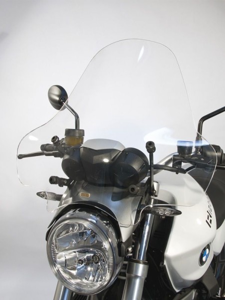 Parabrisas alto, inclinable - altura 510 mm para BMW R 1200 R (11-14), transparente