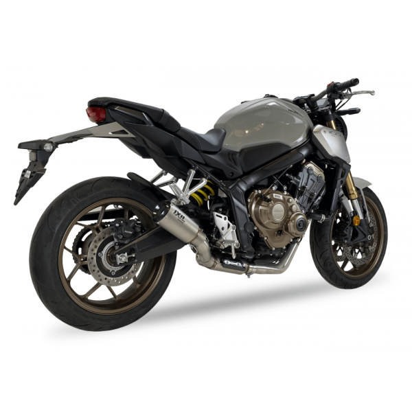 Sistema completo IXIL RB Honda CB 650 R /CBR 650 R, acero inoxidable, homologado E, Euro5