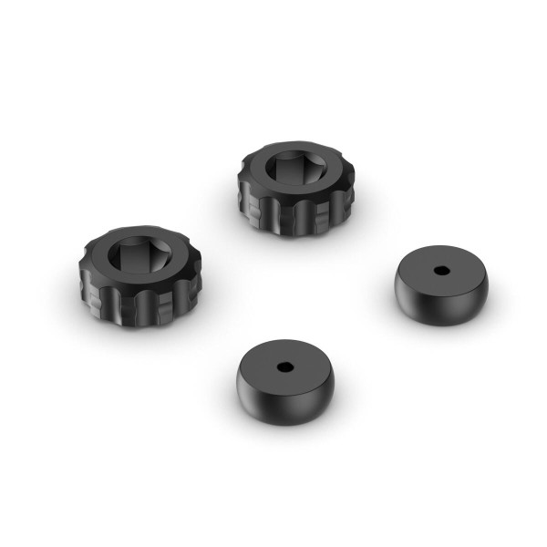 Kit de palancas para acentos de color para MT-09 / Tracer 9 / R7 (Bj.21-) Original Yamaha - Negro