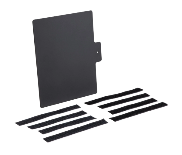 Soporte de matrícula trasero para Vespa GTS/GTS Super/GTV/GT, negro