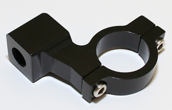 HIGHSIDER smart mirror clamp Negro Con rosca derecha Para CNC, Para manillares de 7/8 pulgadas