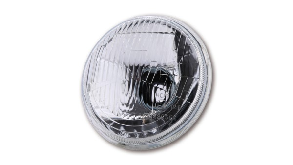 HIGHSIDER smart 5 3/4 pulgadas inserto H4 cristal en relieve, con luz de posición, homologado E (1ud.)