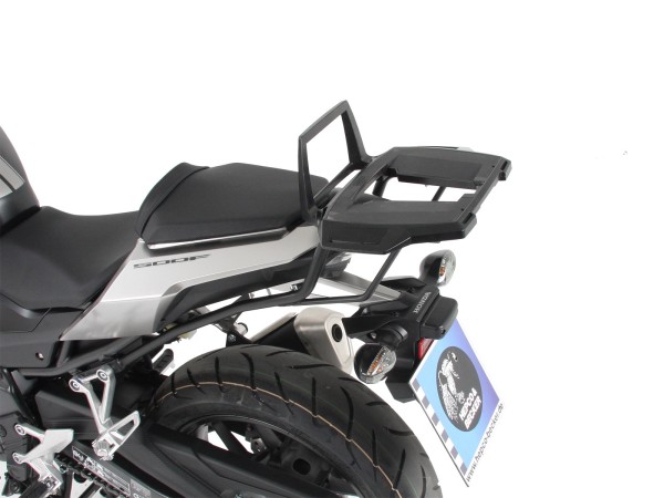 Portamaletas Alurack negro para Honda CBR 500 R (16-18) Hepco & Becker