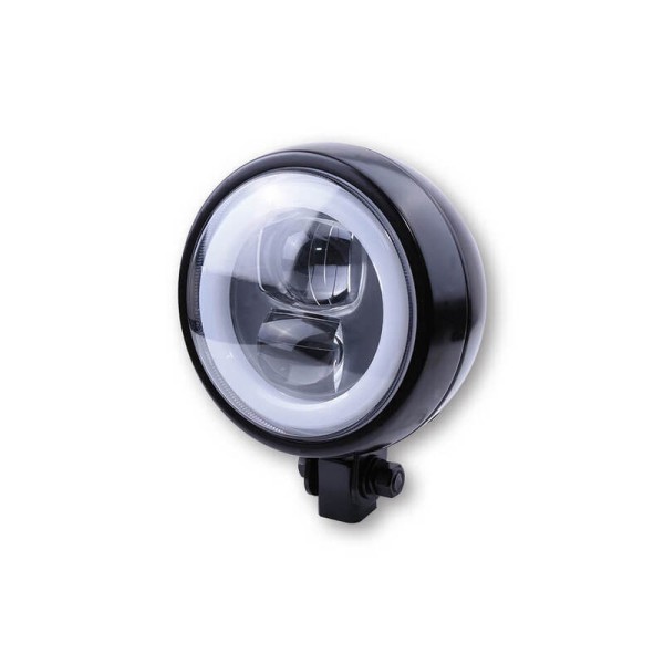 HIGHSIDER pro Faro Tipo Plano 9 LED Negro homologado E (1ud.)