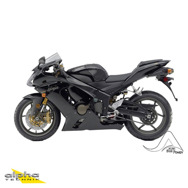 Stompgrip klar, Volcano, für Kawasaki ZX6R(R), 2005-2006
