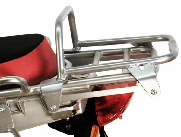 Portaequipajes tubular plata para BMW R 1200 GS Adventure (06-13) Hepco & Becker
