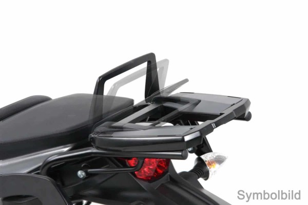 Easyrack baúl portaequipajes negro para BMW R 1200 R (11-14) Hepco & Becker