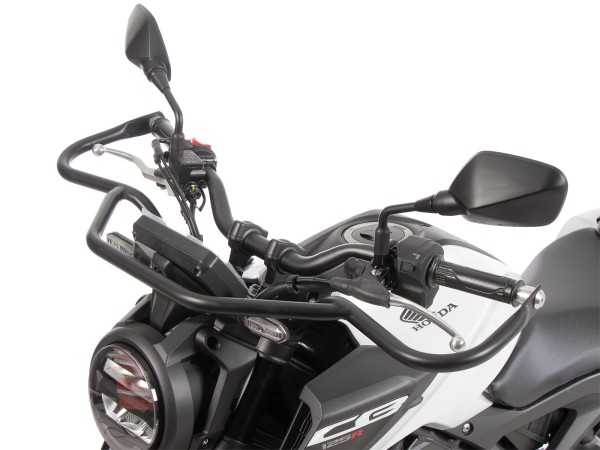 Barra protectora delantera negra para Honda CB 125 R (25-) Hepco & Becker