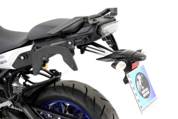 Soporte lateral C-Bow antracita para Yamaha MT-09 Tracer ABS (Bj.15-) Hepco & Becker