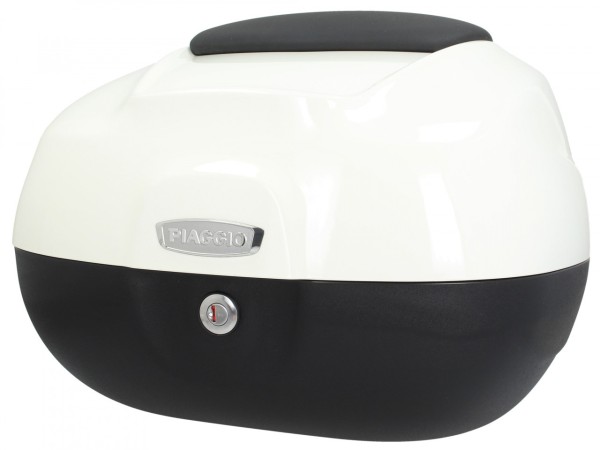 Maleta superior de 37 l con respaldo, negra, para Piaggio Medley Sport 125/150 (20-24) - montebianco 544
