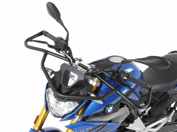 Barra de protección delantera negra para BMW G 310 R (16-) Hepco & Becker