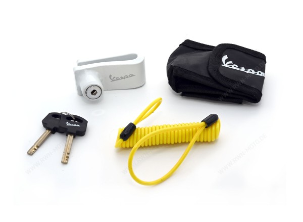 Bloqueo de disco de freno original de Vespa con tornillo de 10 mm