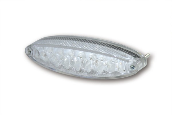 HIGHSIDER smart Number1 Mini Luz Trasera LED Transparente Con Iluminación De Matrícula (1ud.)