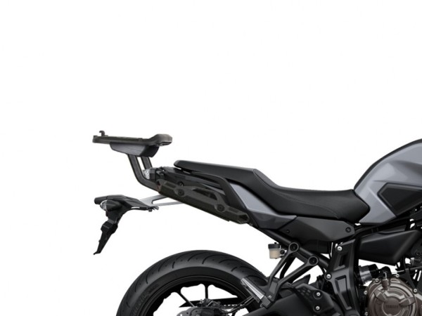Soporte para baúl Shad, pintado de negro, para la Yamaha Tracer 700 GT (20-24)