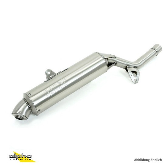 ARROW Auspuff PARIS-DAKAR für Yamaha XTZ750 Super Tenere 1989-1994, Edelstahl