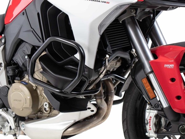 Protector de motor negro para Ducati Multistrada V4/S/S Sport/Pikes Peak (21-24) /Rally (23-24)