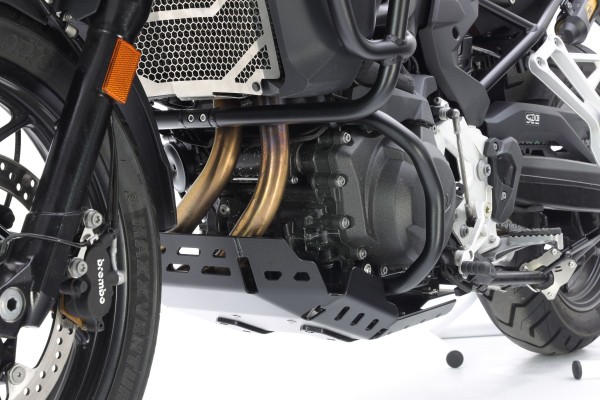 Guardamotor de aluminio negro para BMW F 800 GS (24-)