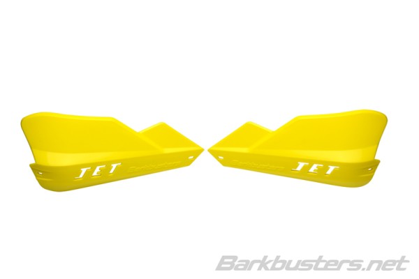 Barkbusters jet protectores de plástico amarillo