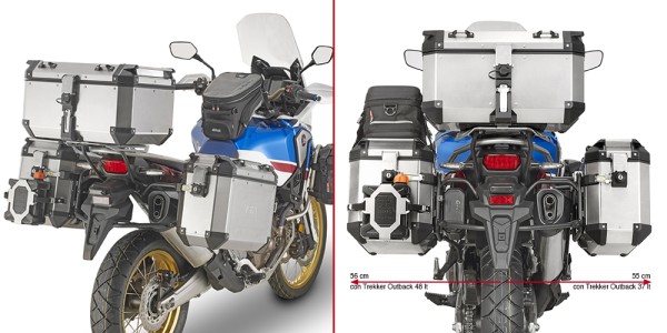 Portamaletas lateral para Honda CRF1000L Africa Twin (Bj.18-) Givi