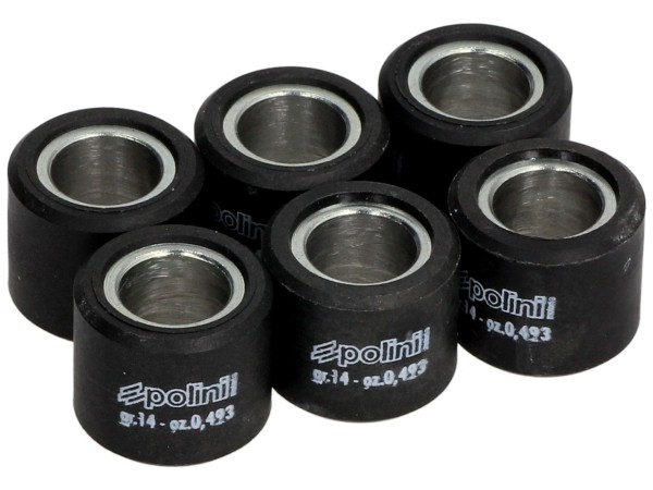 Juego de rodillos del variador Polini, 20x17 mm, 14,0 g, pieza: 6