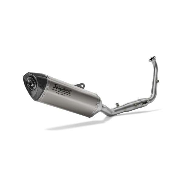 Sistema de escape completo Akrapovic de titanio para la Yamaha MT-125 (20-) Original