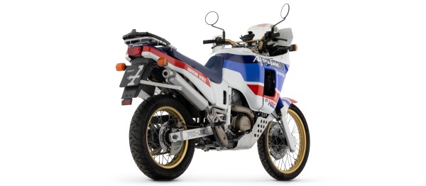 ARROW Auspuff PARIS-DAKAR für Honda XRV650 Africa Twin 1988-1989, Edelstahl