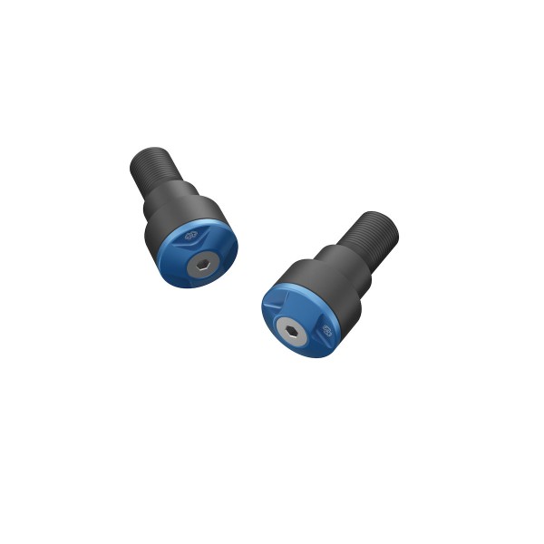 Extremos de manillar billet azul para Yamaha MT-07
