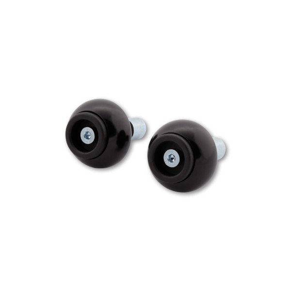 LSL Lenkergewicht Crash Ball Classic, für Lenker mit 18 mm Innendurchmesser (Stahl-Lenker), schwarz