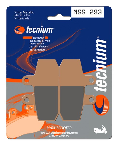 Tecnium Maxi Scooter Sintermetall Bremsbeläge - MSS293