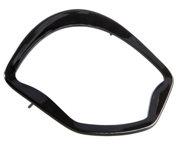 Anillo decorativo velocímetro para Vespa GTS/GTS Super 125-300cc ('14-), negro brillante