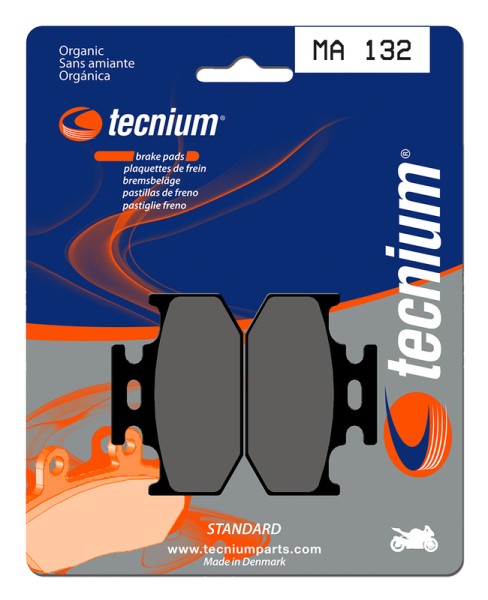Pastillas de Freno Tecnium Street Orgánicas - MA132