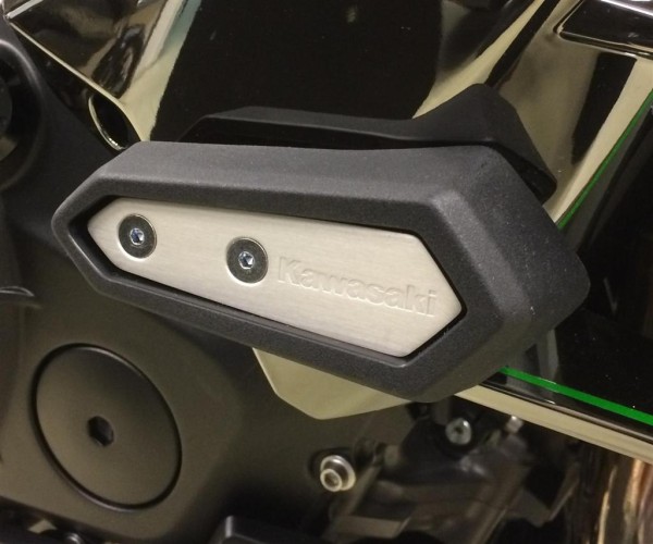 Almohadillas de choque Deslizador de cuadro (protector de motor) Ninja H2 2016 Original Kawasaki