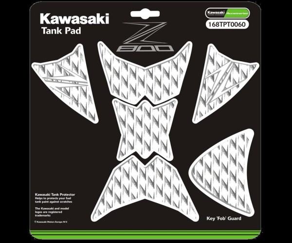 Juego de almohadillas de depósito Z800 2015 Original Kawasaki