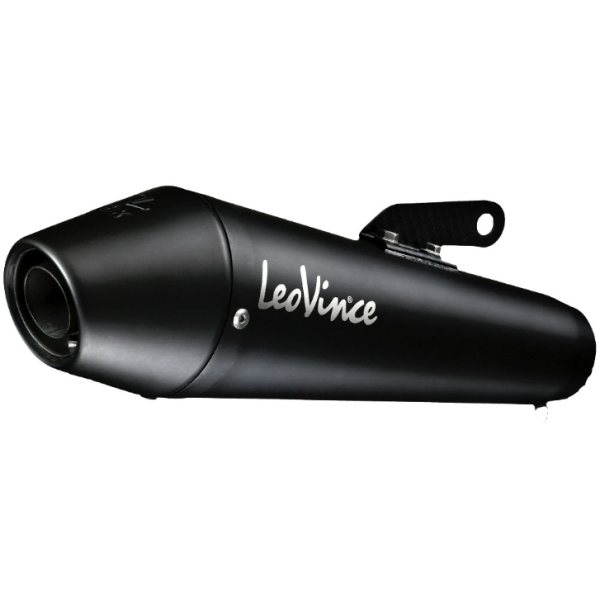 Sistema de escape LeoVince SBK GP Style Black Edition para Ducati Scrambler 800 Icon/Classik (Bj.15-16)