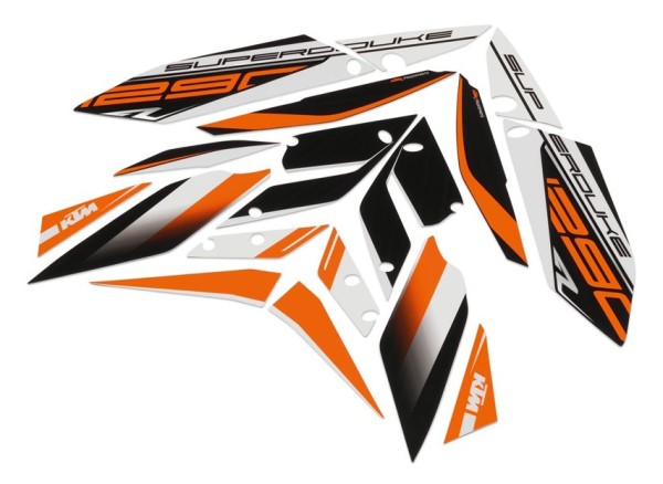 Kit gráfico KTM Style para 1290 Super Duke R (BJ 14 -19)