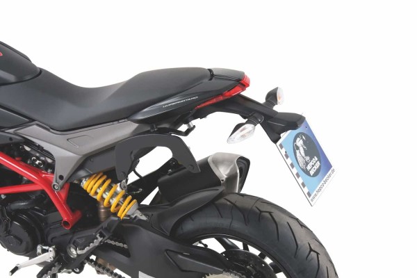 Soporte lateral C-Bow negro para Ducati Hypermotard 821 /SP (13-15) Hepco & Becker