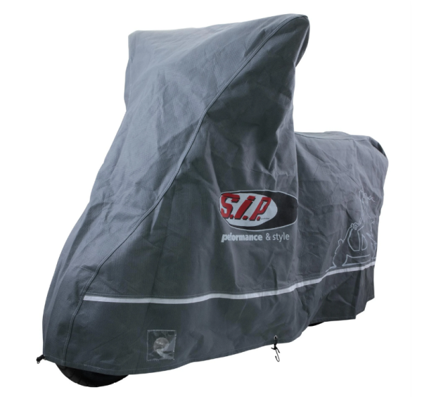 Garaje plegable Indoor PREMIUM 2.0 para Vespa ET2/ET4/LX/LXV/S/Primavera/Sprint, talla L, gris