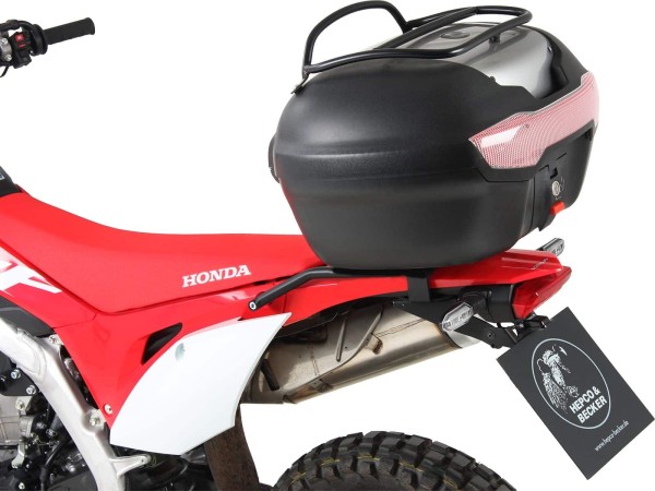Portamaletas negro incl. Journey Topcases 40 negro/plata para Honda CRF 450 L (19-21)