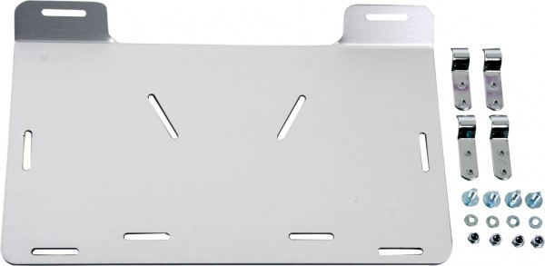 Extensión de puente de equipaje de aluminio para bolsos de mano para el montaje en barras sissy con estante trasero Original Hepco