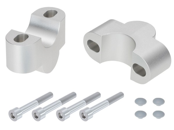 Elevador de manillar H=25 mm para Triumph Speed Triple 1200 RS /RR (21-24) Hepco & Becker