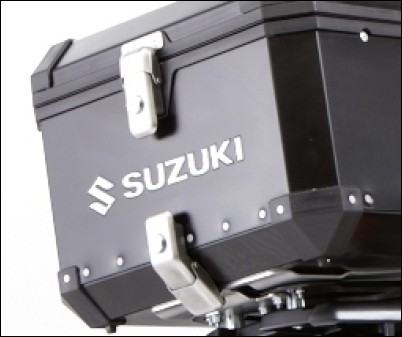 Logotipo Suzuki - Juego de maletas "Alu Box" para Suzuki V-Strom 650 BJ. 2012-2016