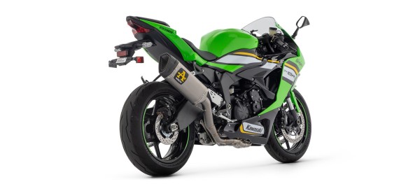 ARROW COMPETETION Edelstahl-Komplettanlage für Kawasaki ZX-6R 636, 2024-