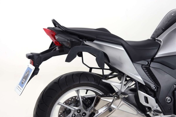 Soporte lateral C-Bow negro para Honda VFR 1200 F (10-16) Hepco & Becker