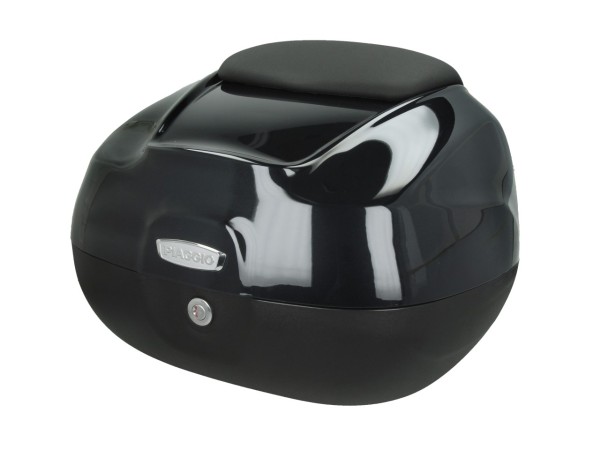 Maleta superior de 37 l con respaldo para Piaggio Medley 125/200 (24-) - negro grafito 79/A