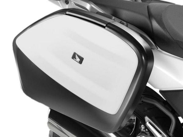 Juego de fundas de maletero originales Honda CTX700N Blanco Nacarado NH341