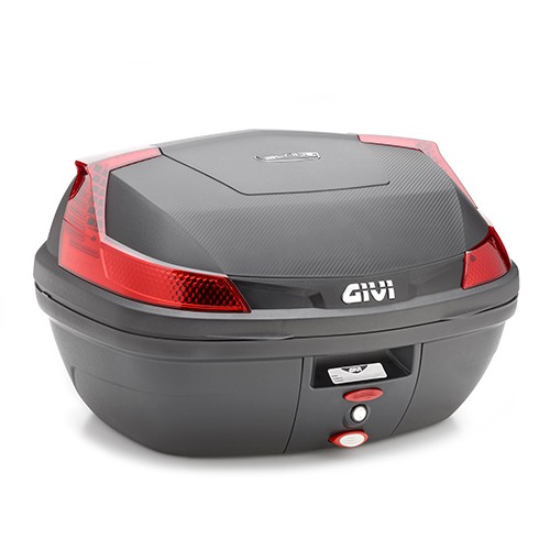 B47 BLADE MONOLOCK topcase con placa y reflectores rojos Givi