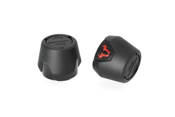 SW-Motech Kit crash pad para eje delantero negro para Yamaha MT-09 /Tracer, XSR 900 - SW Motech